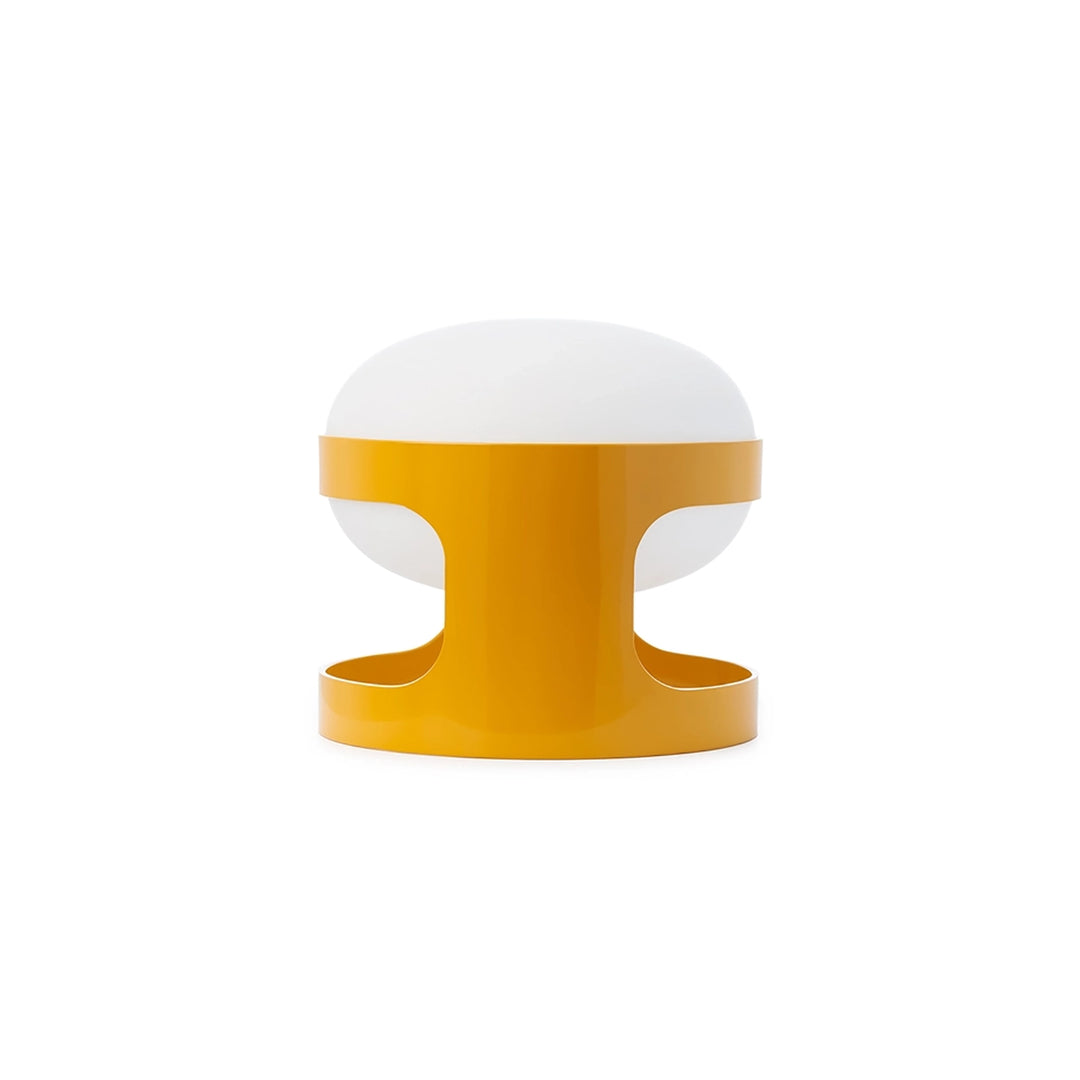 Kartell KD28 tafellamp mosterdgeel