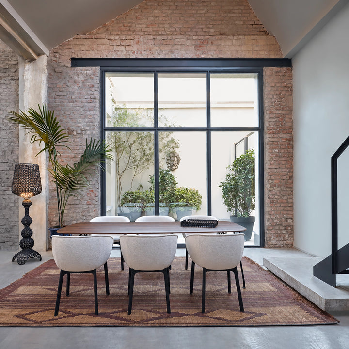 Kartell Kabuki vloerlamp zwart  