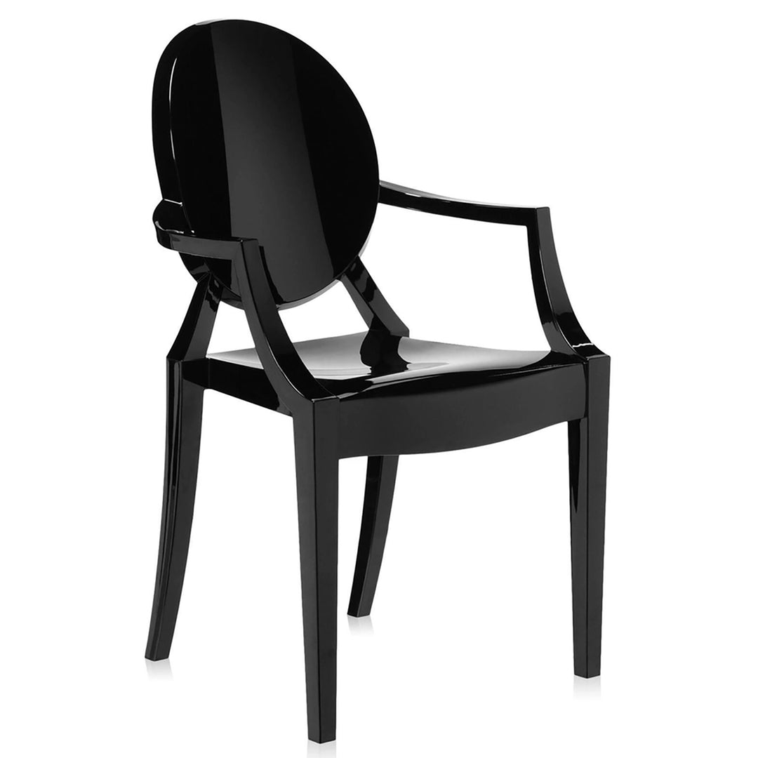Kartell Louis Ghost stoel zwart