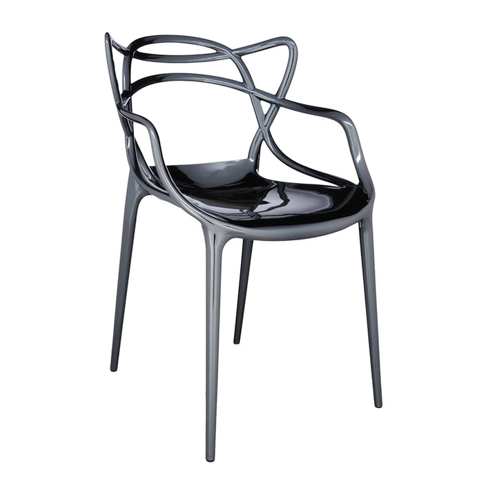 Kartell Masters chair titanium 