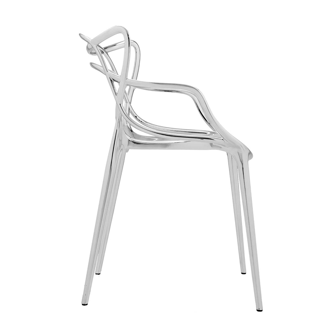 Kartell Masters chair zilver
