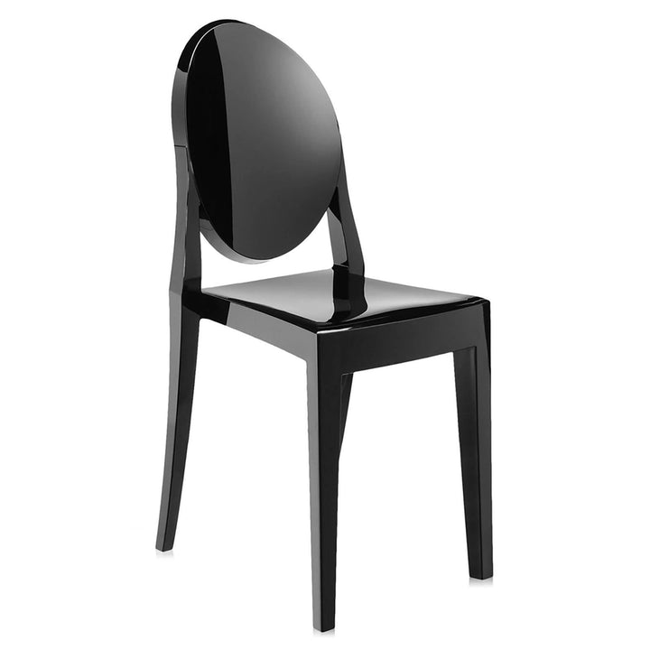 Kartell Victoria Ghost glanzend zwart 