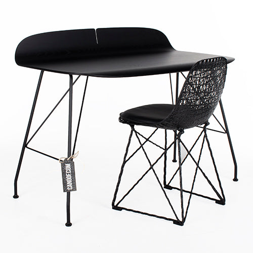 Kartell earl of wood bureau zwart