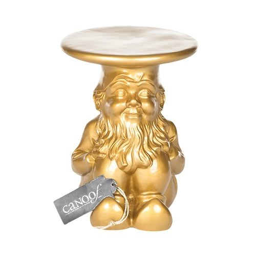 Kartell Gnome Napoleon goud bijzettafel