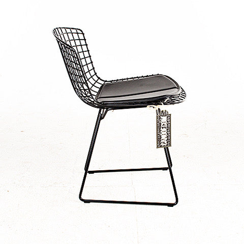 Knoll Bertoia side chair zwart