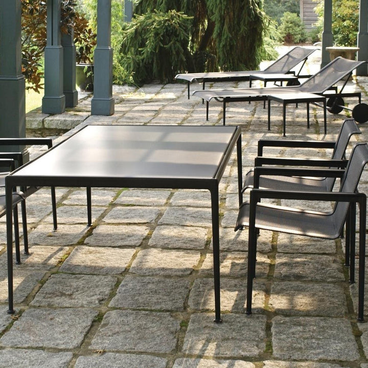Knoll Schuiltz eettafel stoelen zwart
