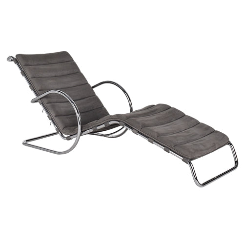 Knoll MR242 chaise longue antraciet