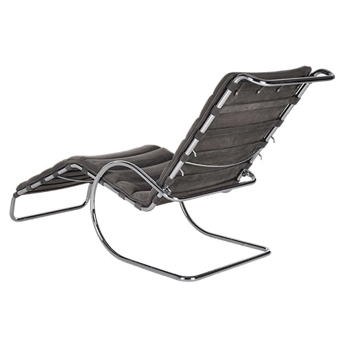 Knoll MR242 chaise longue antraciet