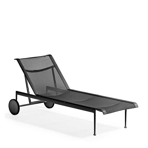 Knoll Schultz 1966 chaise lounge zwart