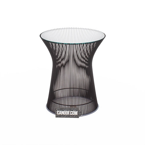 Knoll Platner Side Table zwart