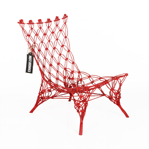 Cappellini Knotted Chair rood