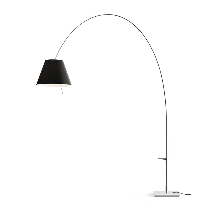 Luceplan Lady Costanza vloerlamp zwart-alu