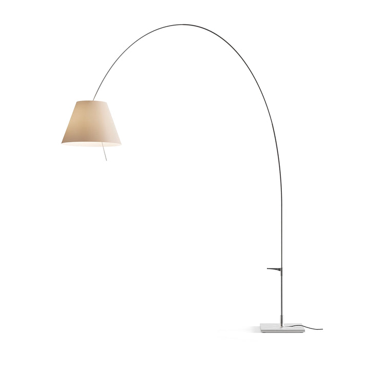 Luceplan Lady Costanza vloerlamp bruin-alu