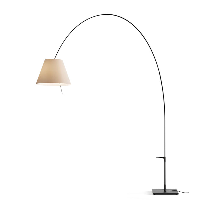 Luceplan Lady Costanza vloerlamp wit-zwart