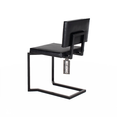 Lensvelt AVL koker chair zwart