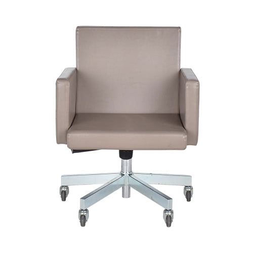 Lensvelt AVL office chair taupe leder