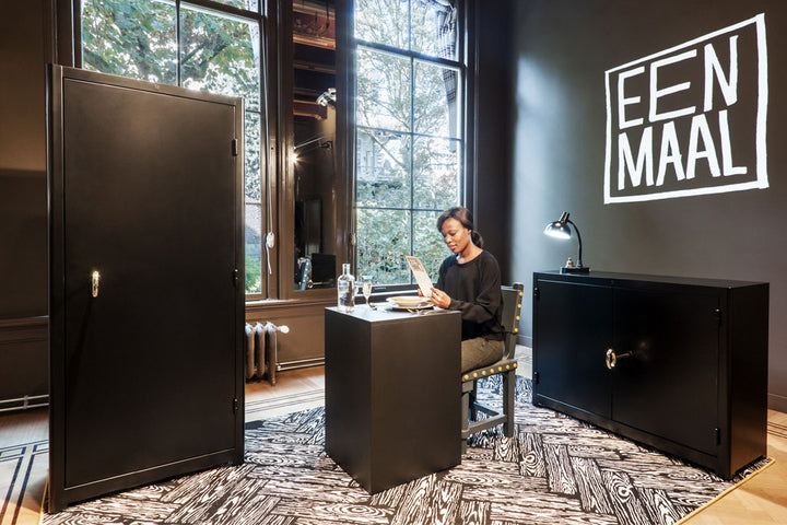 Lensvelt Job Cabinet showroommodel geel