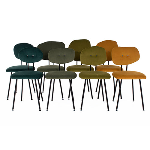 Lensvelt Maarten Baas stoelen geel groen