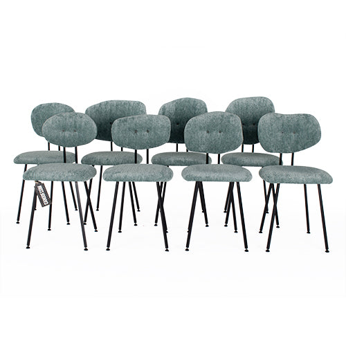 Maarten Baas 101 set 6 stoelen blauw