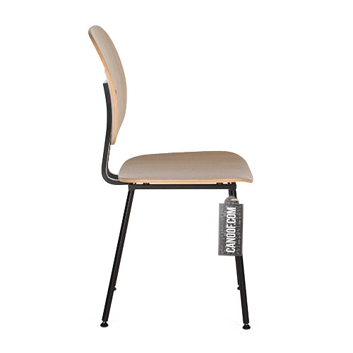 lensvelt maarten baas chair hout 101C zwart