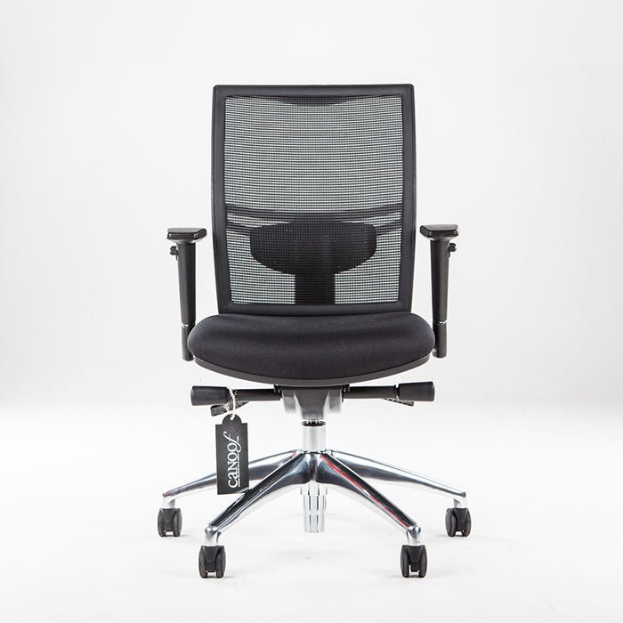 Lensvelt Ergonomische bureaustoel zwart