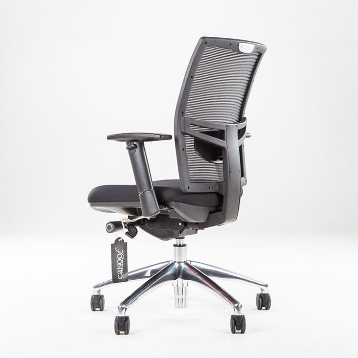 Lensvelt bureaustoel netwave ergonomisch zwart