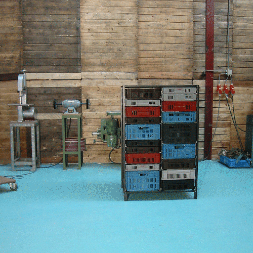 Lensvelt krattenkast meerkleurig