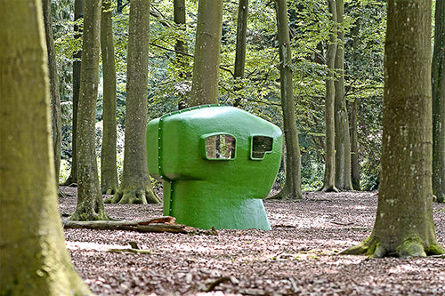 Lensvelt Skull werkplek groen