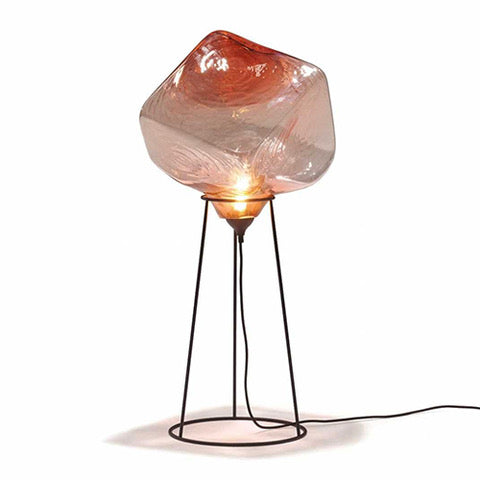 linteloo cubo lamp roze oranje