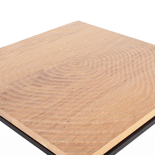 Linteloo Log bijzettafel naturel eiken