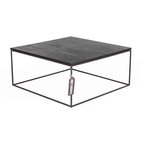 Linteloo log salontafel zwart