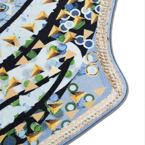 Moooi Carpets Adriano vloerkleed blauw