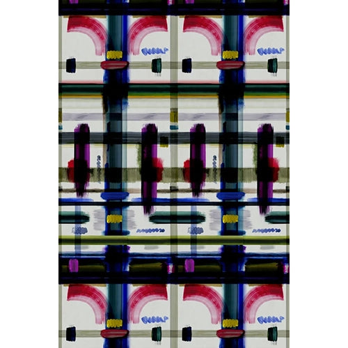 Moooi Carpets Corinthian Jewel vloerkleed blauw roze groen wit