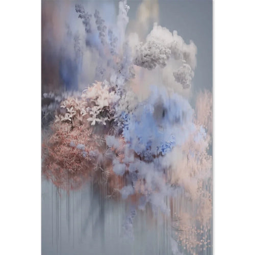 Moooi Carpets Winter Pollen vloerkleed blauw roze