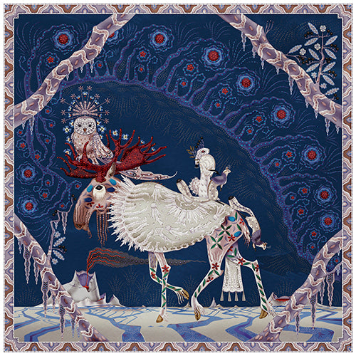 MC Polar Byzantine chapter 2 vloerkleed blauw