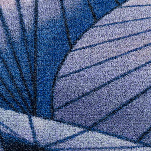 Moooi Carpets serpentine blauw