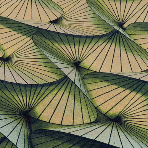 moooi carpets green yellow vloerkleed