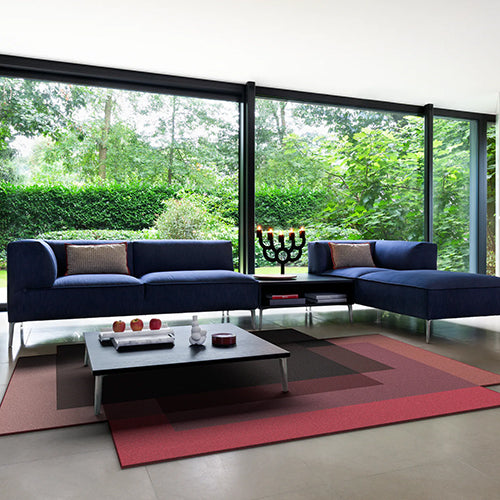Moooi Carpets Blended carpet 5 colors vloerkleed marble red