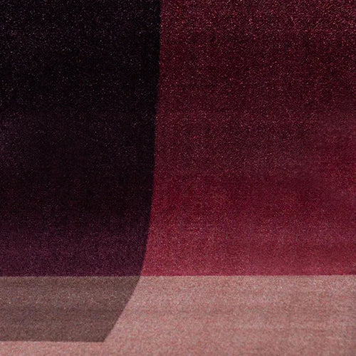 Moooi Carpets blended 5 colors vloerkleed rood