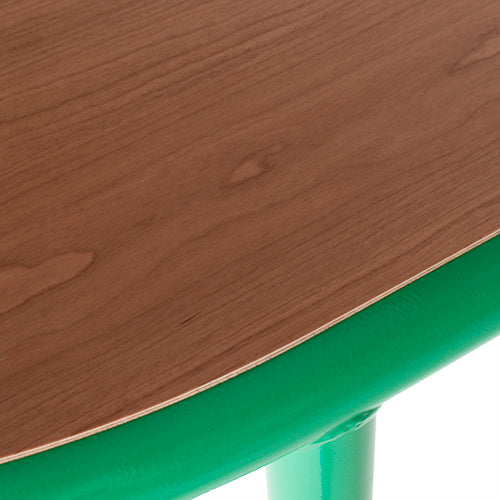 MVS tafel ovaal kersenhout