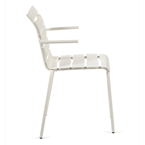 Maarten Baas Aligned Chair Armleuningen gebroken wit