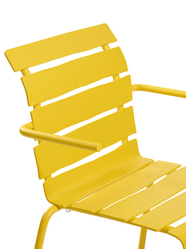 Maarten Baas Aligned Chair Armleuningen geel