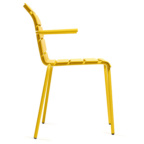 Maarten Baas Aligned Chair Armleuningen geel