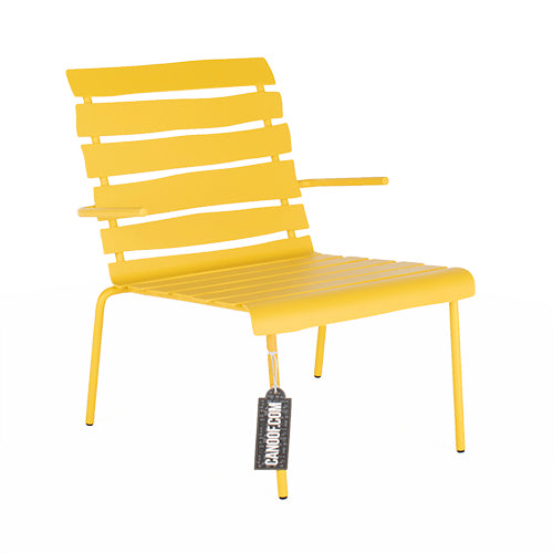 Maarten Baas Aligned Lounge Chair geel