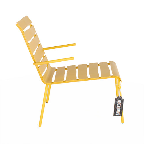 Maarten Baas Aligned Lounge Chair geel