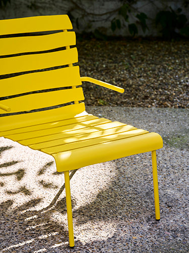 Maarten Baas Aligned Lounge chair geel