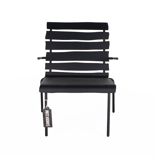 Maarten Baas Aligned Lounge Chair zwart