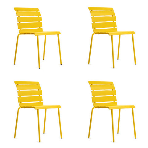 Maarten Baas Aligned Chairs (4 stuks)