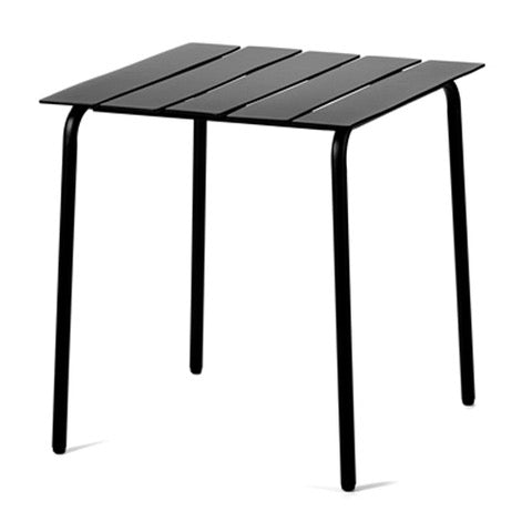 Maarten Baas Aligned tafel 70x70cm zwart