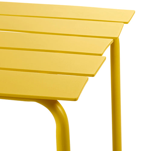 Maarten Baas Aligned tafel geel